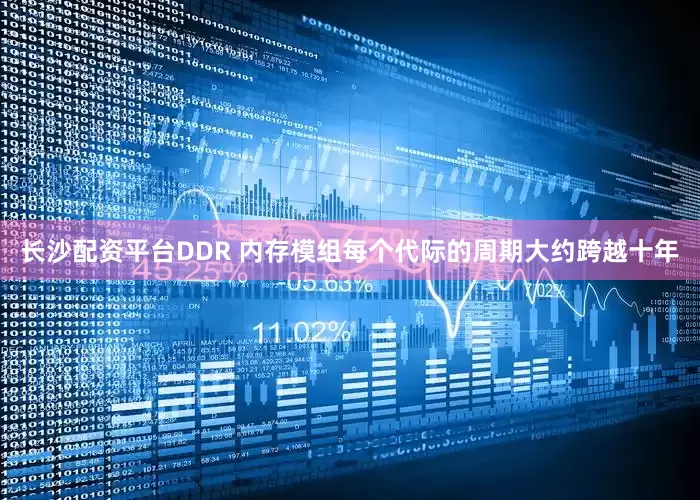长沙配资平台DDR 内存模组每个代际的周期大约跨越十年