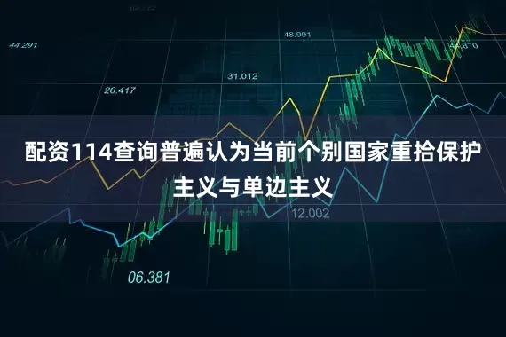 配资114查询普遍认为当前个别国家重拾保护主义与单边主义