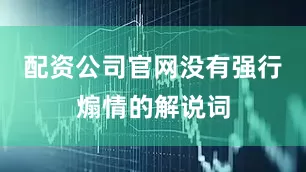 配资公司官网没有强行煽情的解说词